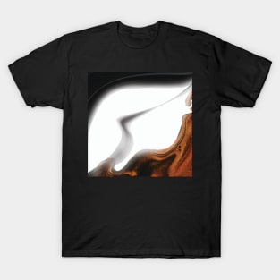 Summer Vibes Marble Waves T-Shirt